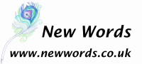 New Words (logo designed by Shade Wizard)